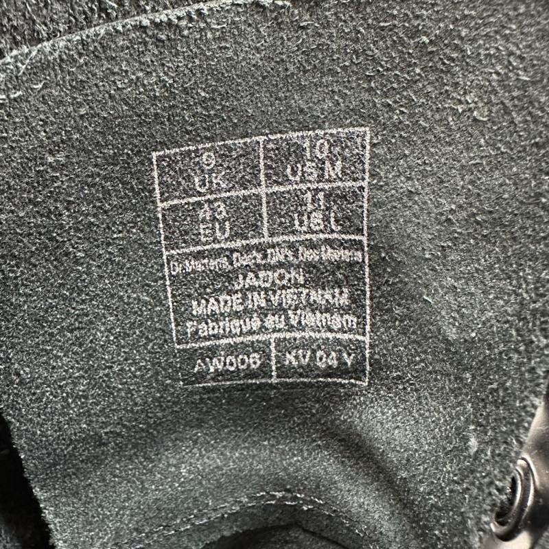 ドクターマーチン JADON 8EYE BOOT 8ホール ブーツ ジェイドン 厚底 サイドジップ ブーツ ブーツ UK：9 黒 / ブラックの画像8