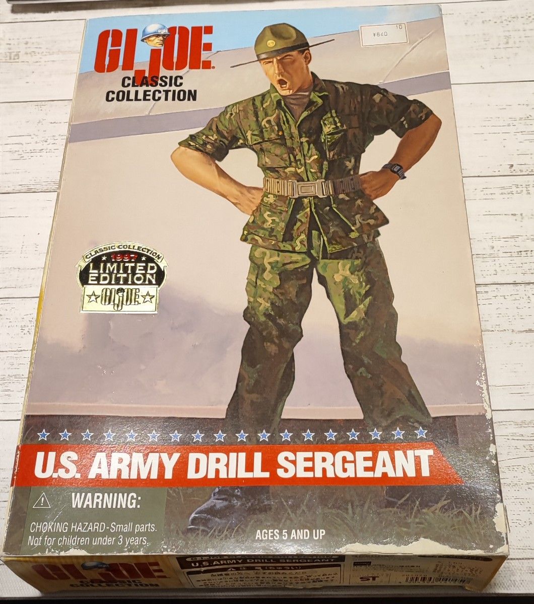 ＧＩジョー　クラシックコレクション　U.S.ARMY DRILL SERGEANT
