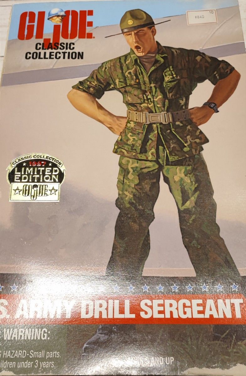 ＧＩジョー　クラシックコレクション　U.S.ARMY DRILL SERGEANT