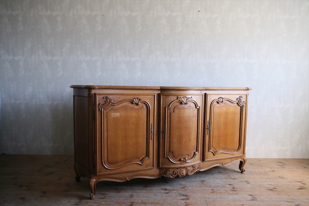 フランスアンティーク◇古木カップボード/木製キャビネット フランスアンティーク◇古木カップボード/木製キャビネット