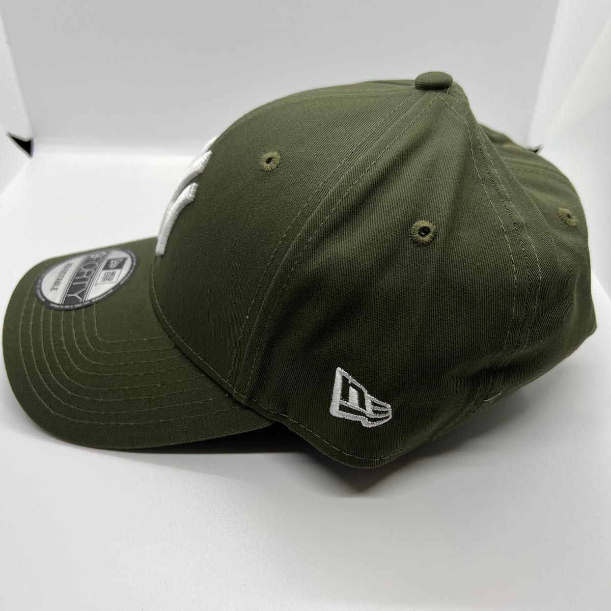 a24 NEW ERA ニューエラ ヤンキース NY MLB キャップ 帽子 ユニセックス ワンサイズ ロゴ カーキ　グリーン　緑