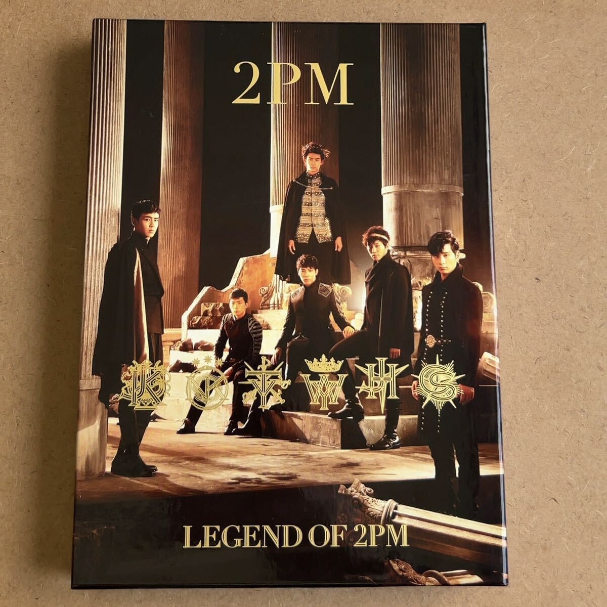 送料無料☆2PM『LEGEND OF 2PM』初回限定盤CD＋DVD57分収録☆美品☆アルバム☆339_画像1