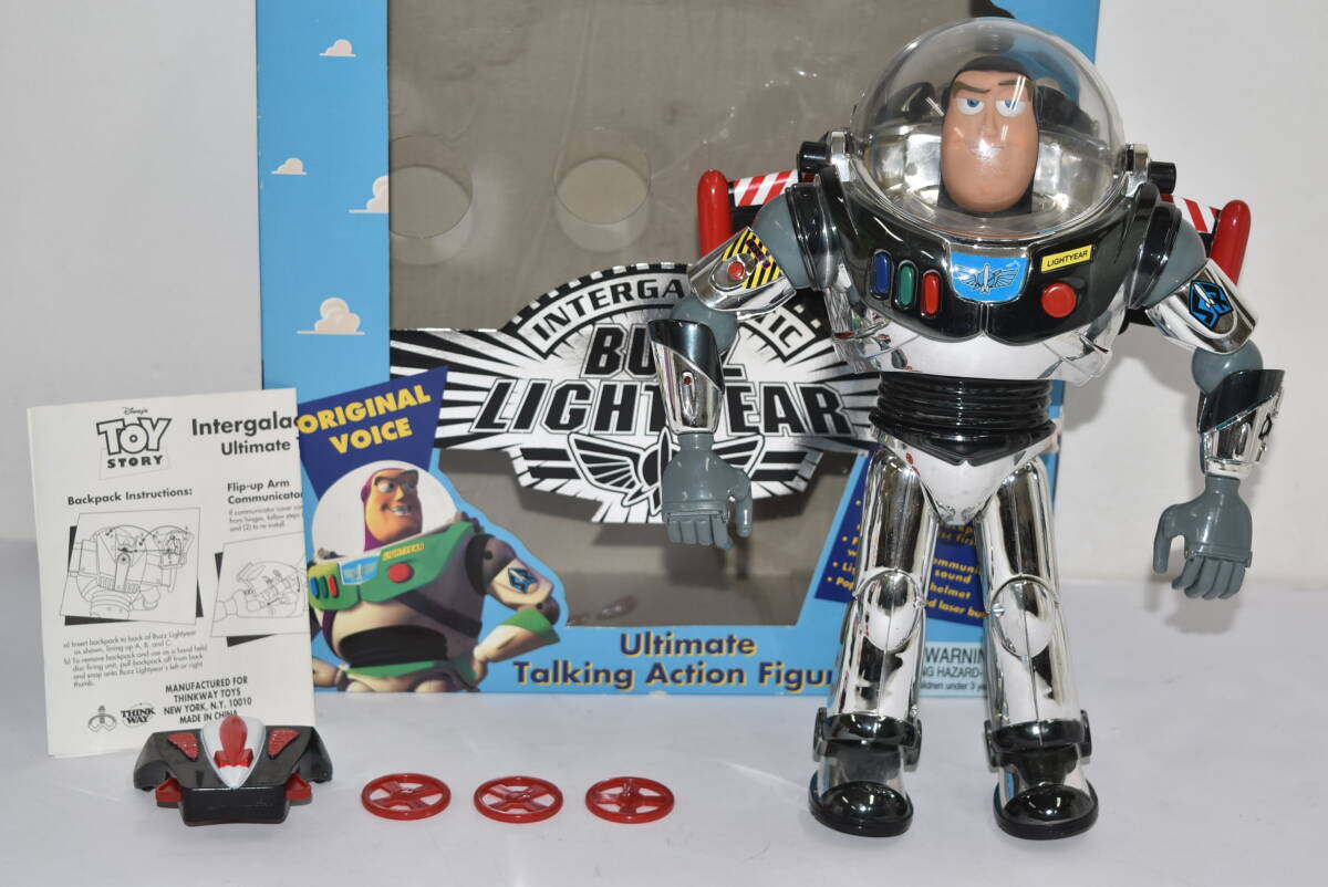  31M 【中古品】 TOY STORY バズライトイヤー トイストーリー フィギュア Ultimate Talking Action Figure_画像1