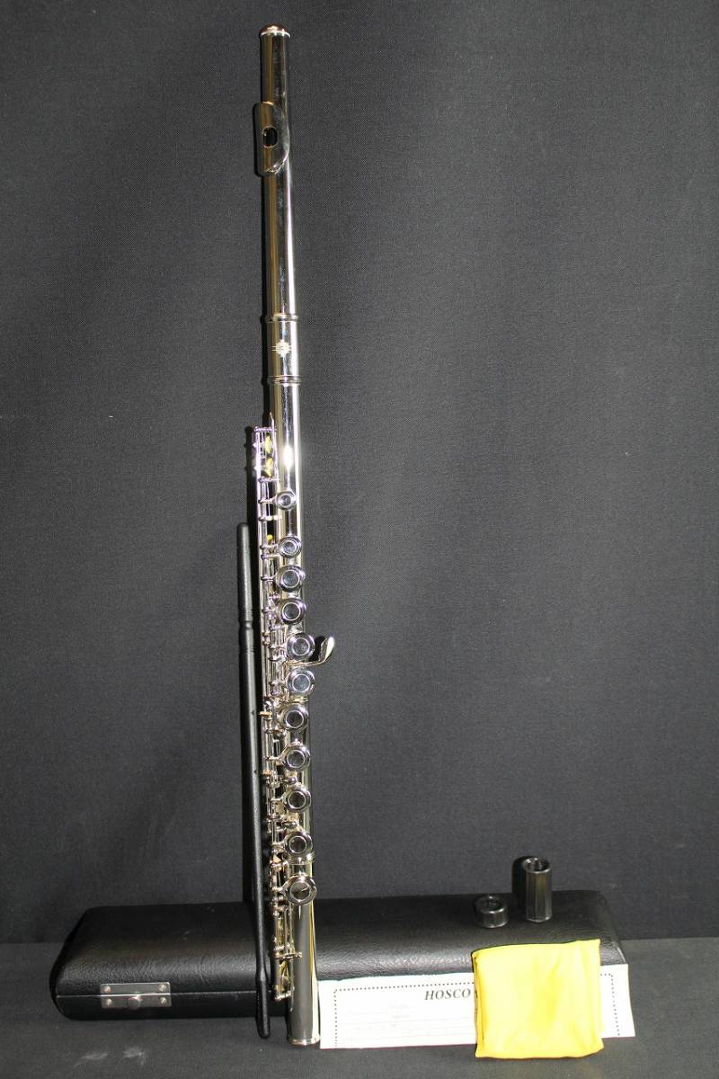 6zc005c Hosco ホスコ フルート Selection Sfl 25n 木管楽器 セレクション ケース付 6zc005c Hosco ホスコ フルート Selection Sfl 25n 木管楽器 セレクション ケース付