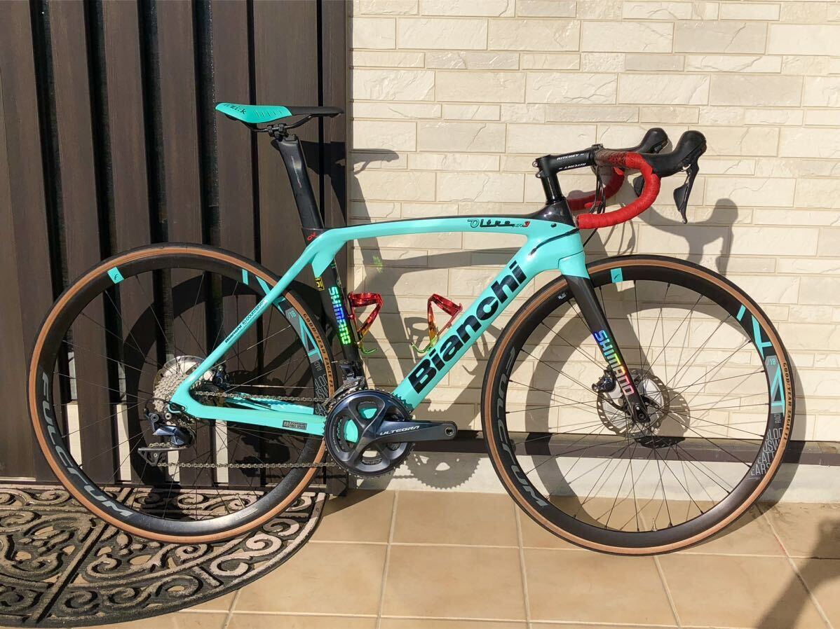 【値下げ】ビアンキ BIANCHI オルトレ OLTRE XR3 DISC 2020-21年 カーボン ロード 50サイズ ULTEGRA 8000系 11速仕様_画像1