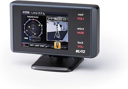 BLITZ(ブリッツ) Touch-LASER TL242R 新開発フルオート機能搭載！新型レーザー光受信対応/レーダー式移動オービス識別_画像1