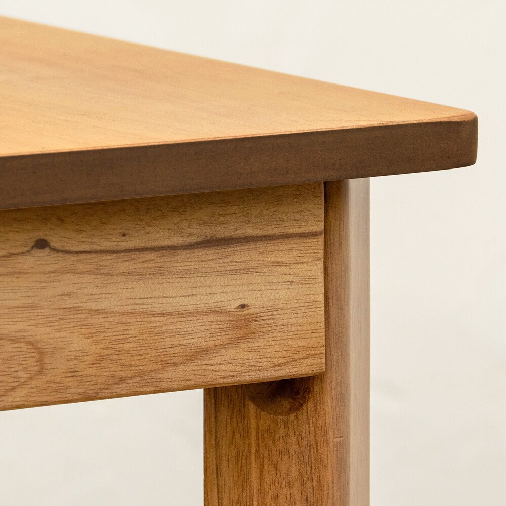 ダイニングテーブル 110x70cm テーブル 木製 4人用 食卓テーブル 木目 長方形 作業台 北欧 四人用 シンプル ダークブラウン色_画像7