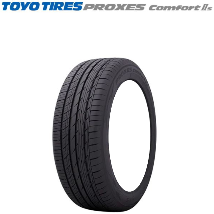 TOYO PROXES Comfort2s 235/60R18 Chronus CH-112 メタリックブラックポリッシュ 18インチ 7J+53 5H-114.3_画像2