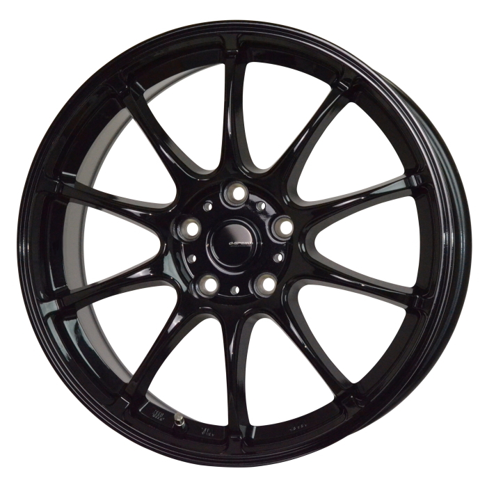 TOYO PROXES Comfort2s 215/45R18 G.Speed G-07 メタリックブラック 18インチ 7.5J+38 5H-114.3_画像1