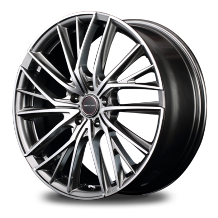 TOYO PROXES R1R 225/40R18 VERTEC ONE VULTURE ハイパーシルバーポリッシュ 18インチ 7J+48 5H-114.3_画像1