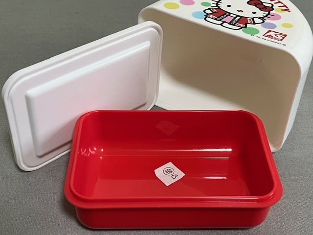 K\'s K'S electric ×Hello Kitty* Hello Kitty * rice ball onigiri type lunch box / lunch box [ not for sale ] unused goods * Sanrio 
