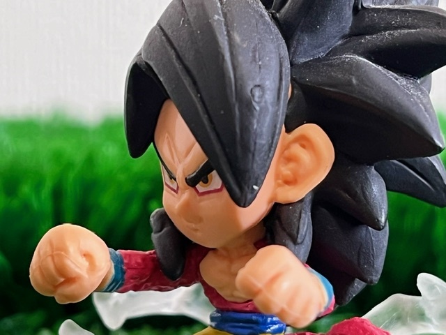 BANDAI★ドラゴンボール◇超戦士フィギュア2 [超サイヤ人4 孫悟空] フィギュア 美品 ＊バンダイ 食玩_画像7