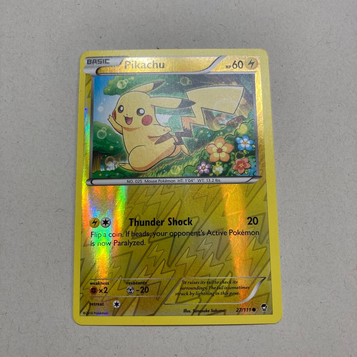 ポケモンカード 海外版 英語 ピカチュウ Pikachu 27/111 ゲーム ポケモンカード 海外版 英語 ピカチュウ Pikachu 27/111 ゲーム