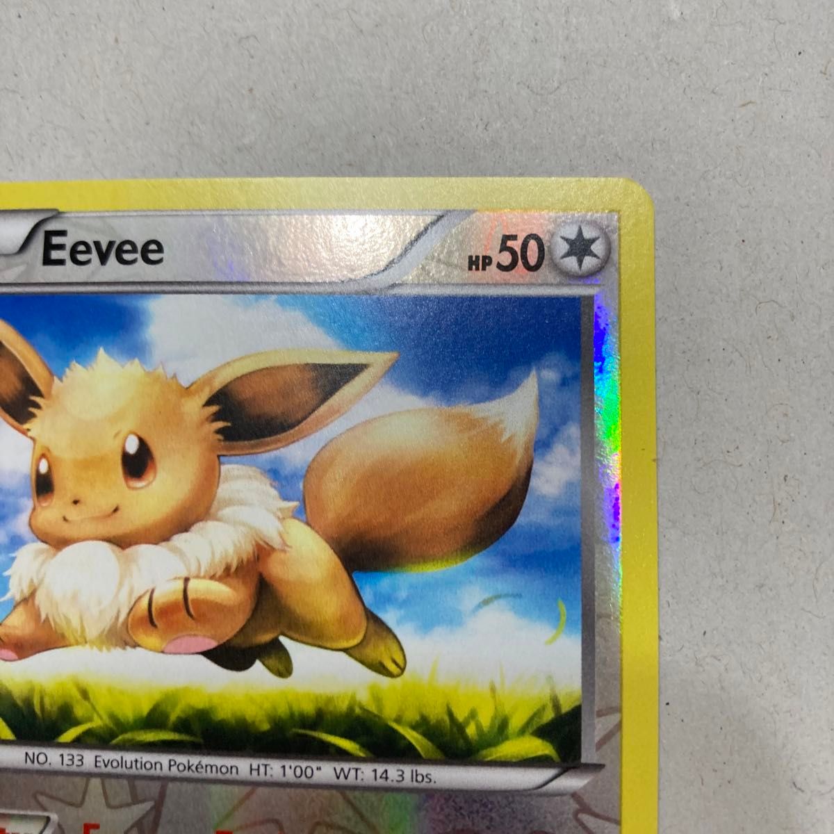 海外版　英語版 ポケモンカード　イーブイ　Eevee 80/111 保管品　ゲーム未使用