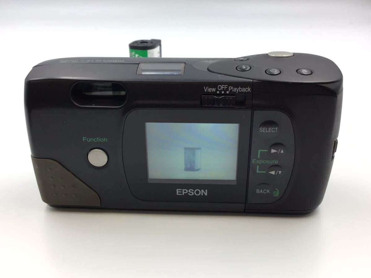 35252 【動作品】 EPSON エプソン CP-600 コンパクトデジタルカメラ 電池式 _画像7