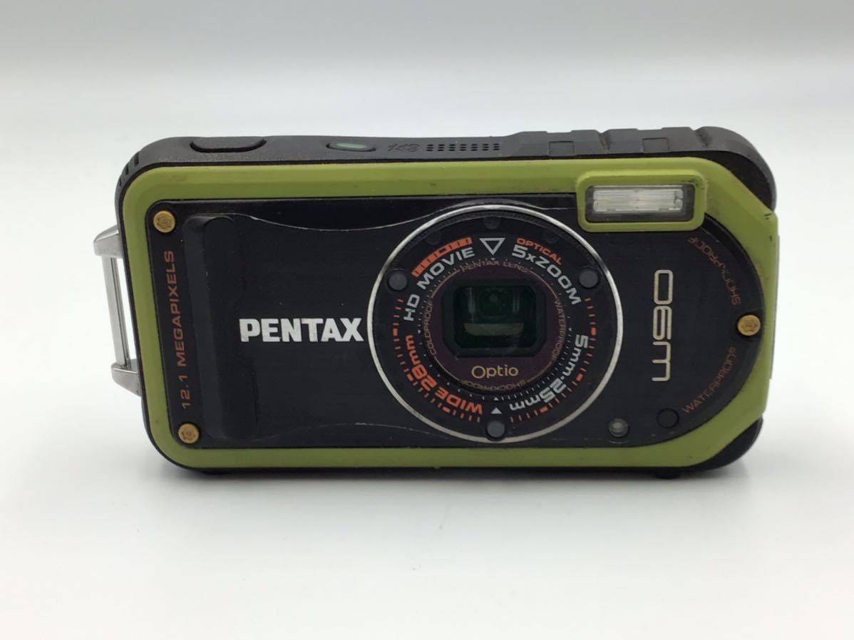 11985 【動作品】 PENTAX ペンタックスOptio W90 コンパクトデジタルカメラ バッテリー付属_画像2