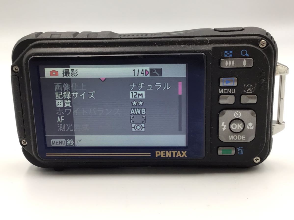 11985 【動作品】 PENTAX ペンタックスOptio W90 コンパクトデジタルカメラ バッテリー付属_画像6