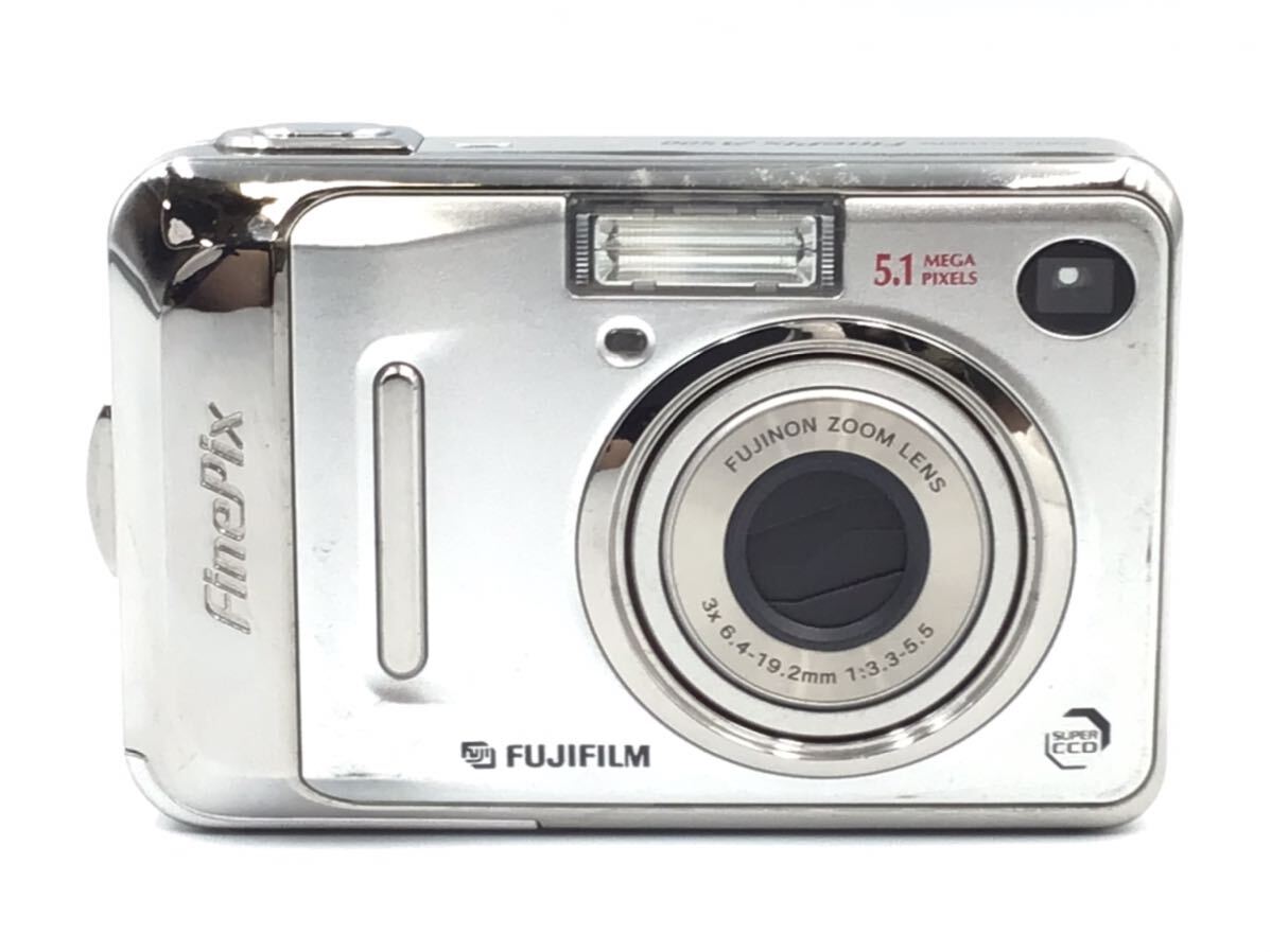 23535 【動作品】 FUJIFILM 富士フイルム FinePix A500 コンパクトデジタルカメラ 電池式_画像1