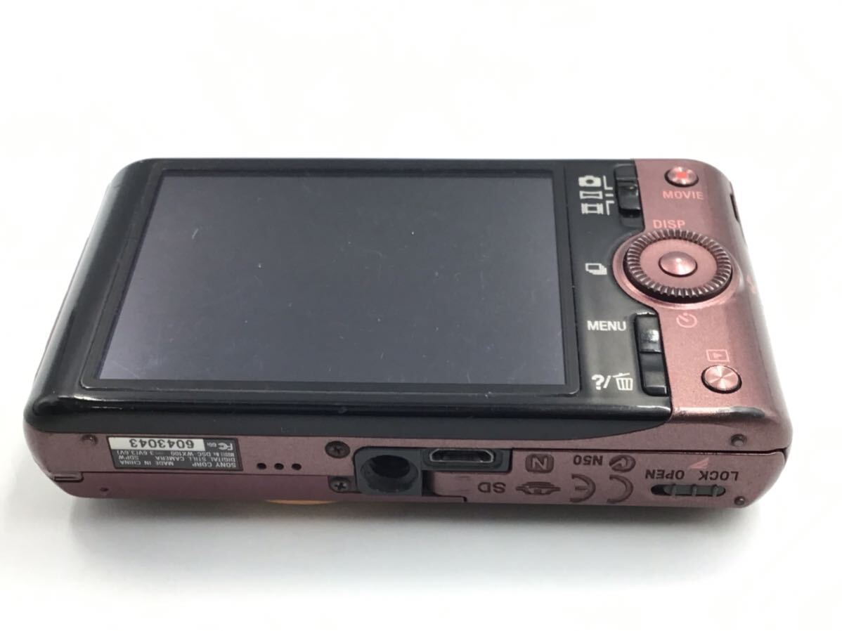 43043 【動作品】 SONY ソニー Cyber-shot DSC-WX100 コンパクトデジタルカメラ バッテリー付属_画像8