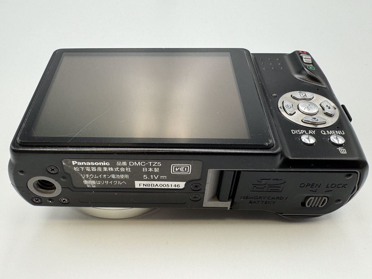 05146 【動作品】 Panasonic パナソニック LUMIX DMC-TZ5 コンパクトデジタルカメラ _画像8