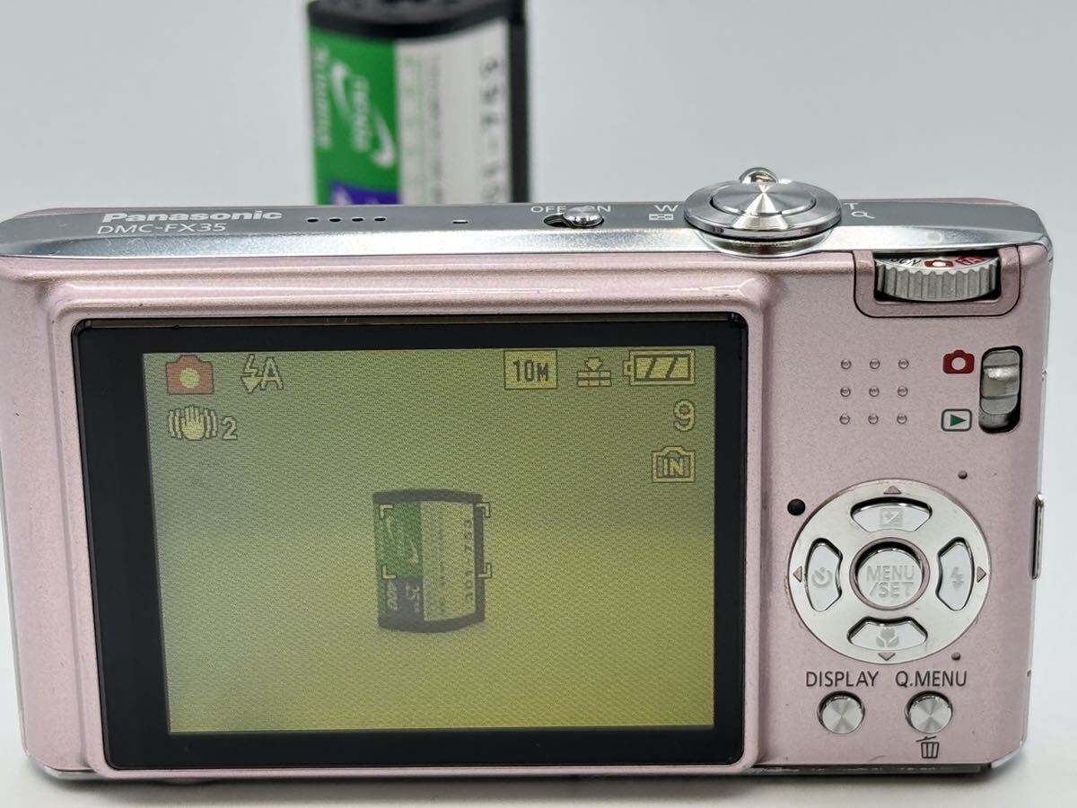 07191 【動作品】 Panasonic パナソニック LUMIX DMC-FX35 コンパクトデジタルカメラ 純正バッテリー付属 _画像7