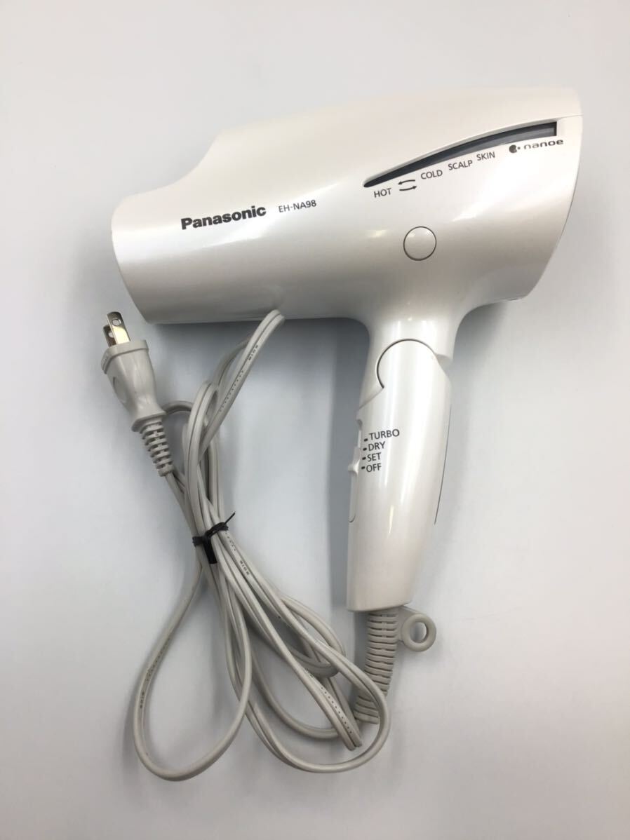 61226 【動作品】 Panasonic パナソニック nanocare ナノケア nanoe ナノイー EH-NA98 ヘアドライヤー _画像2