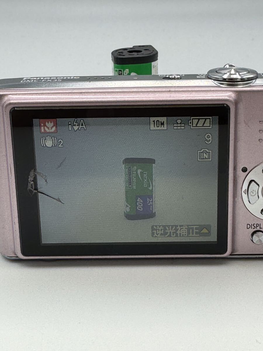 02198 【動作品】 Panasonic パナソニック LUMIX DMC-FX35 コンパクトデジタルカメラ 純正バッテリー付属 _画像7