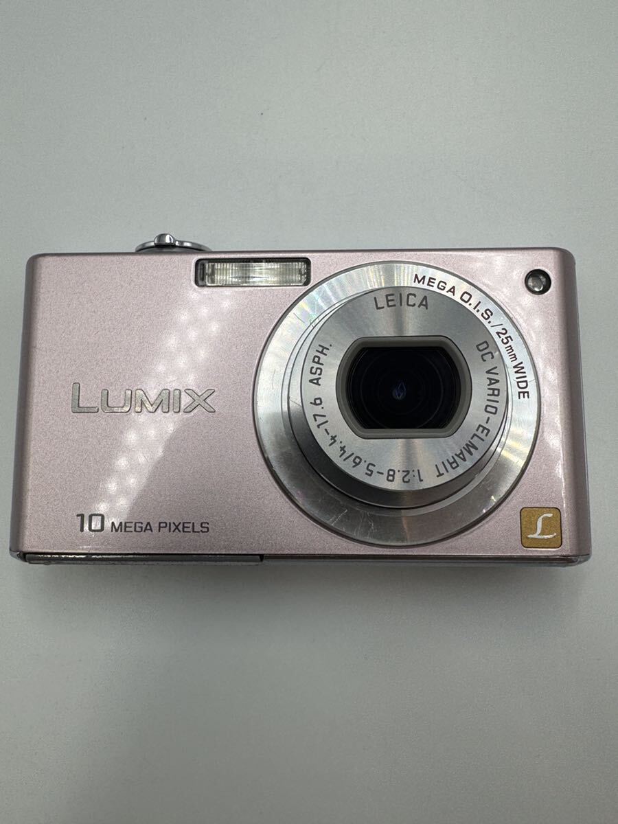 07191 【動作品】 Panasonic パナソニック LUMIX DMC-FX35 コンパクトデジタルカメラ 純正バッテリー付属 _画像2