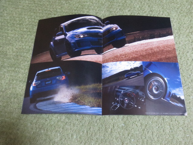 GRB系 スバル インプレッサ WRX STI スペックC 専用カタログ 2010年12月発行 SUBARU IMPREZA WRX STI spec C brochure December 2010 year_画像3