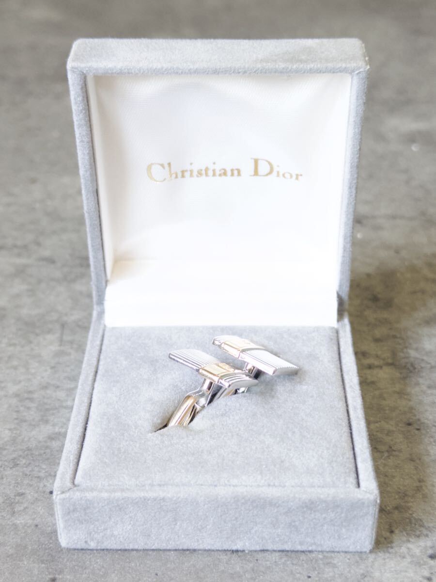【Christian Dior】ディオール 美品 カフスボタン ネクタイピン ブランド アクセサリーの画像1