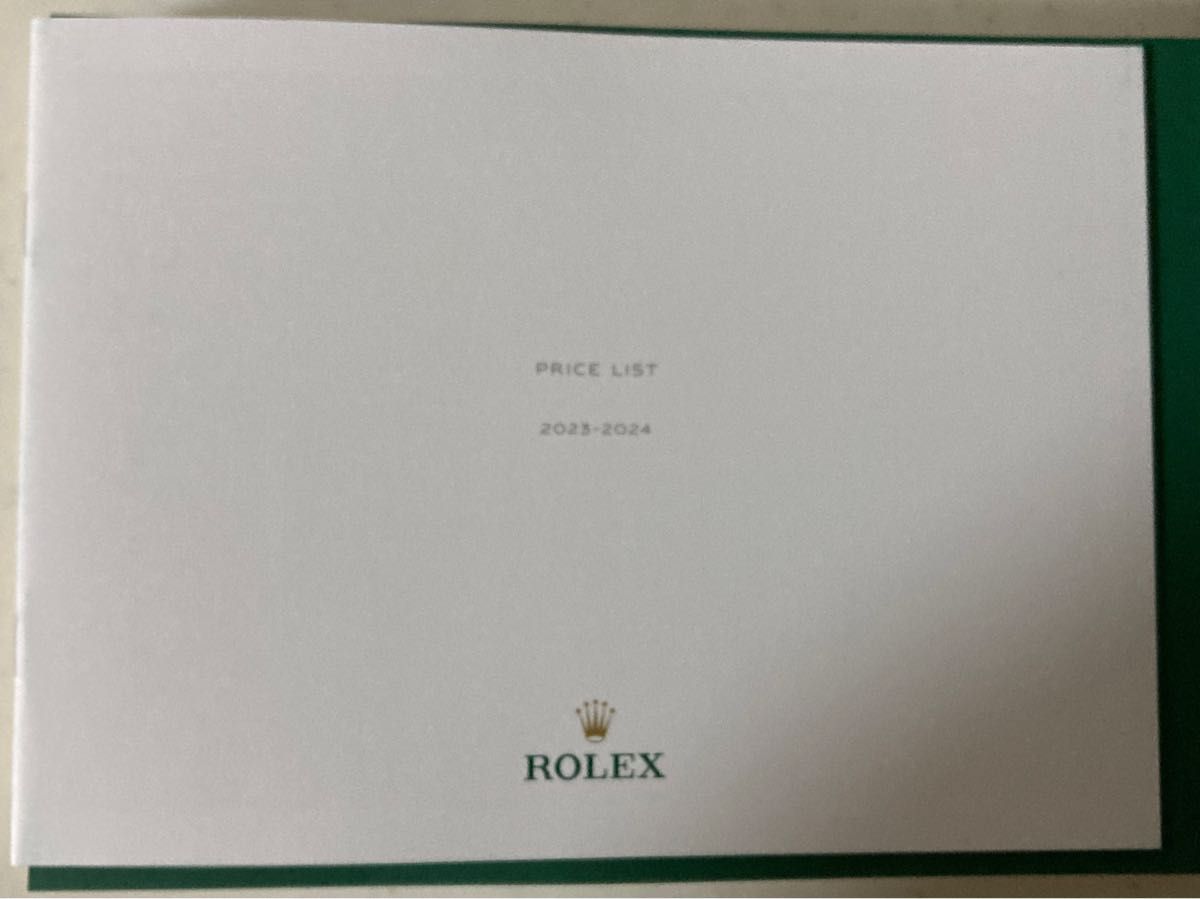 ロレックス ROLEX 2024年最新カタログ プライスリスト付   