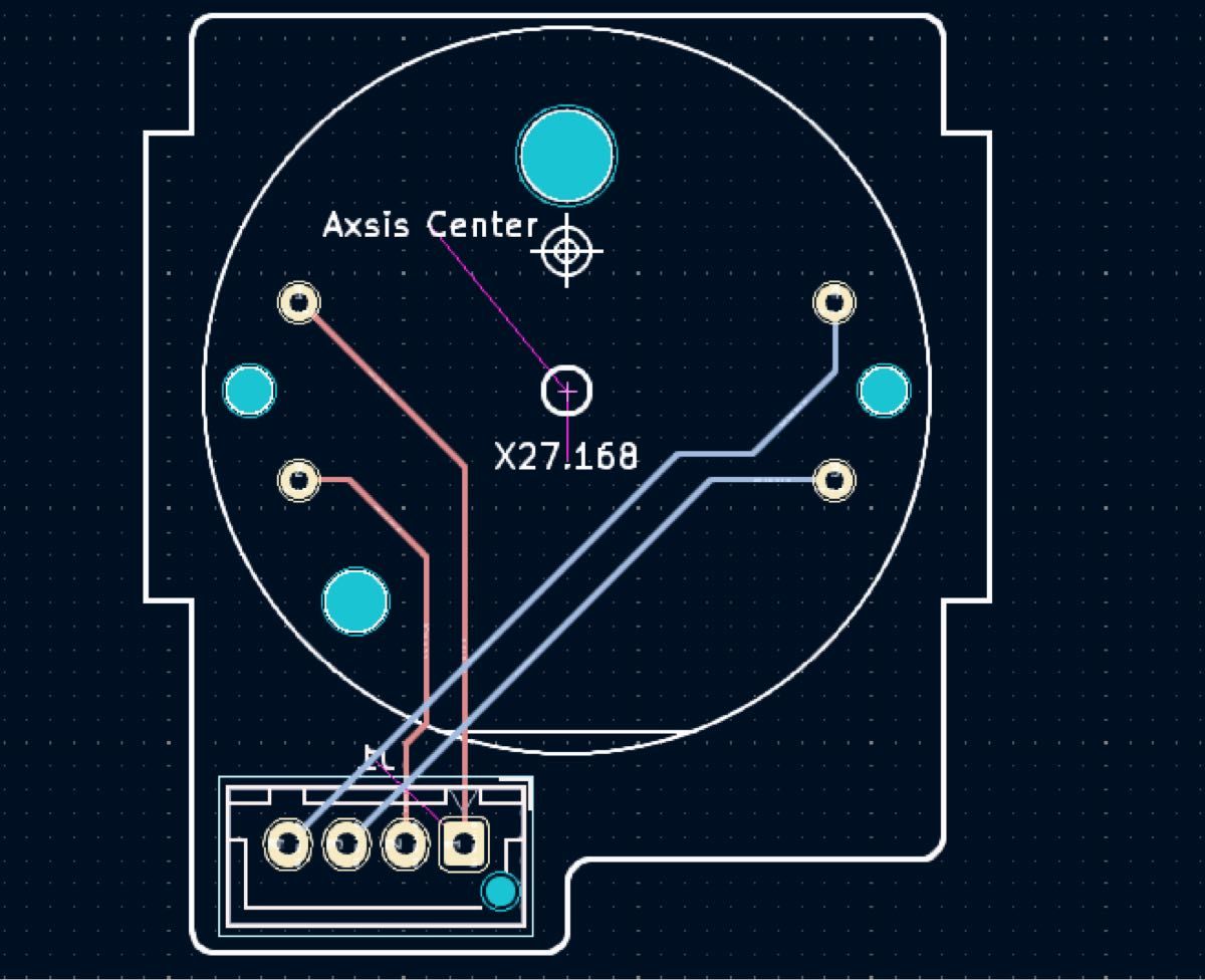 x27.168 ステッピングモーター　テスト基板付き