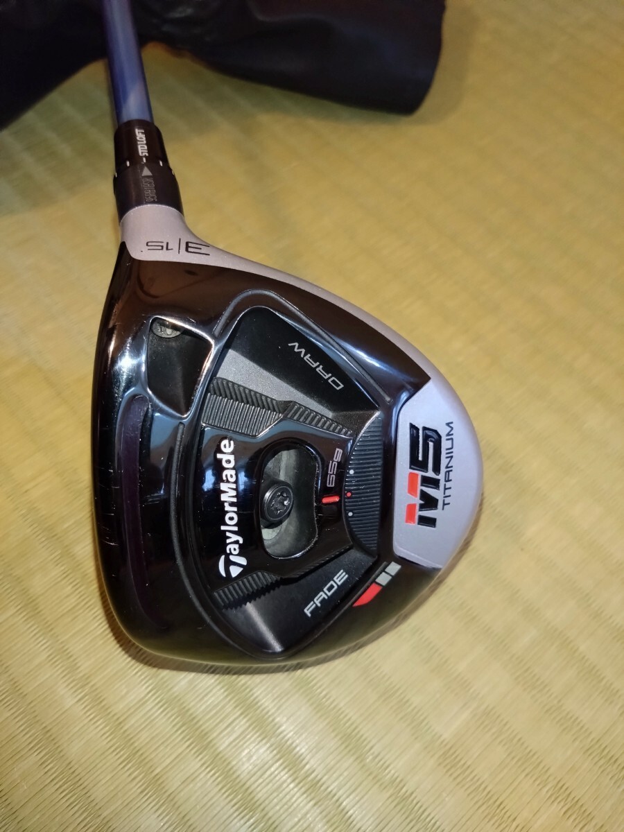 テーラーメイド M5 3w 5w セット speeder evo5 6s の画像5