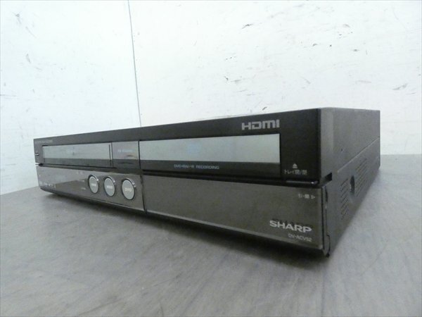 シャープ/SHARP☆HDD/DVDレコーダー/VHS☆DV-ACV52☆ビデオダビング 管CX18504_画像1