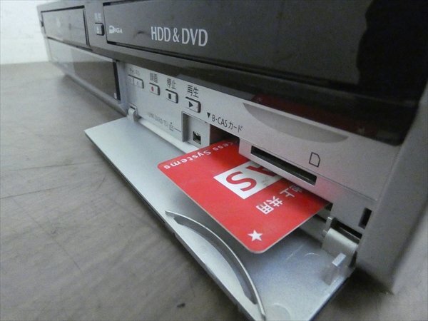 パナソニック/DIGA☆HDD/DVDレコーダー/VHS☆DMR-XP20V☆リモコン付 管CX18568_画像4