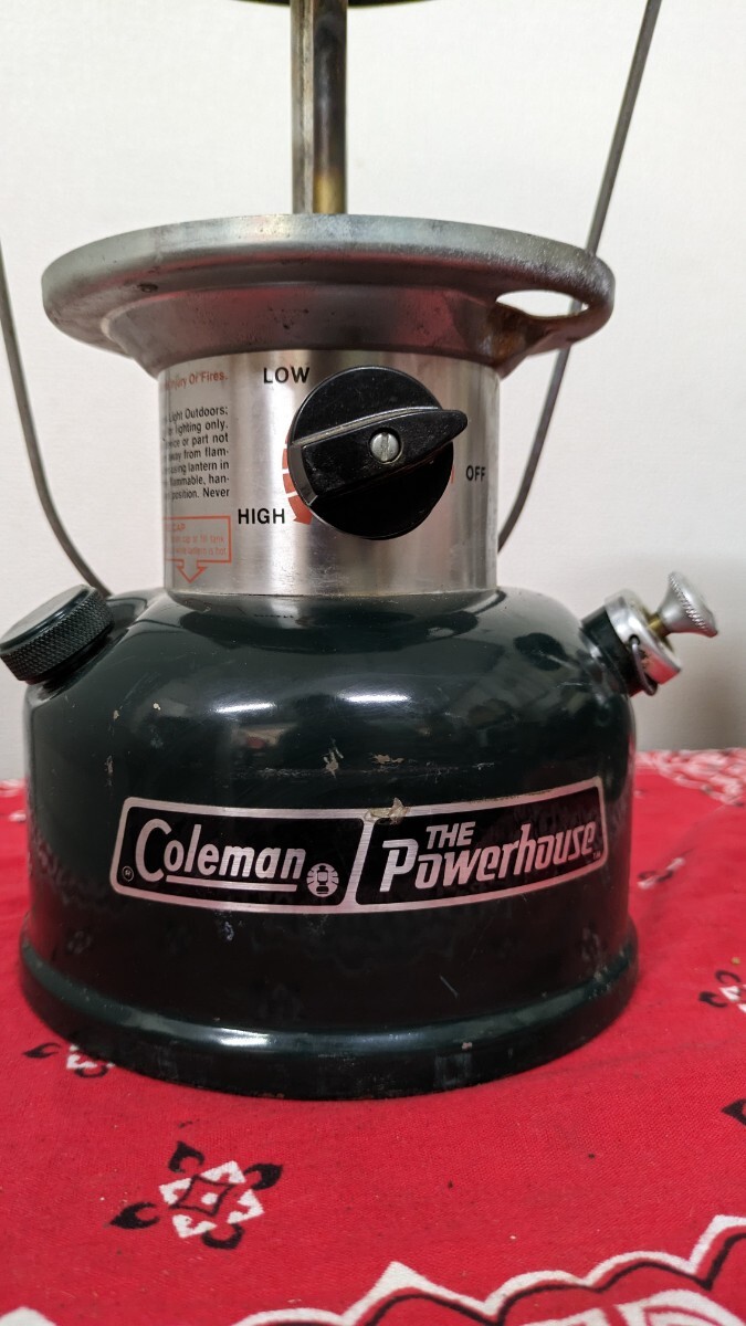 １９８８年１月製 ビンテージ Coleman コールマン２９０A７００ ランタン ジャンク パーツどり キャンプ ヴィンテージ コールマンランタン_画像2