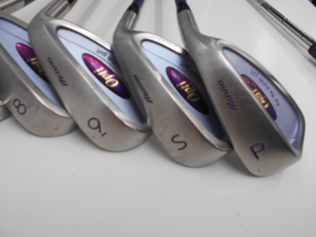 ☆１円～ ゴルフクラブセット Mizuno Opti FLEX.L Paradiso MALLET-Ⅱ ←ヘッドカバー付き 11本セット 激安1円スタートの画像7