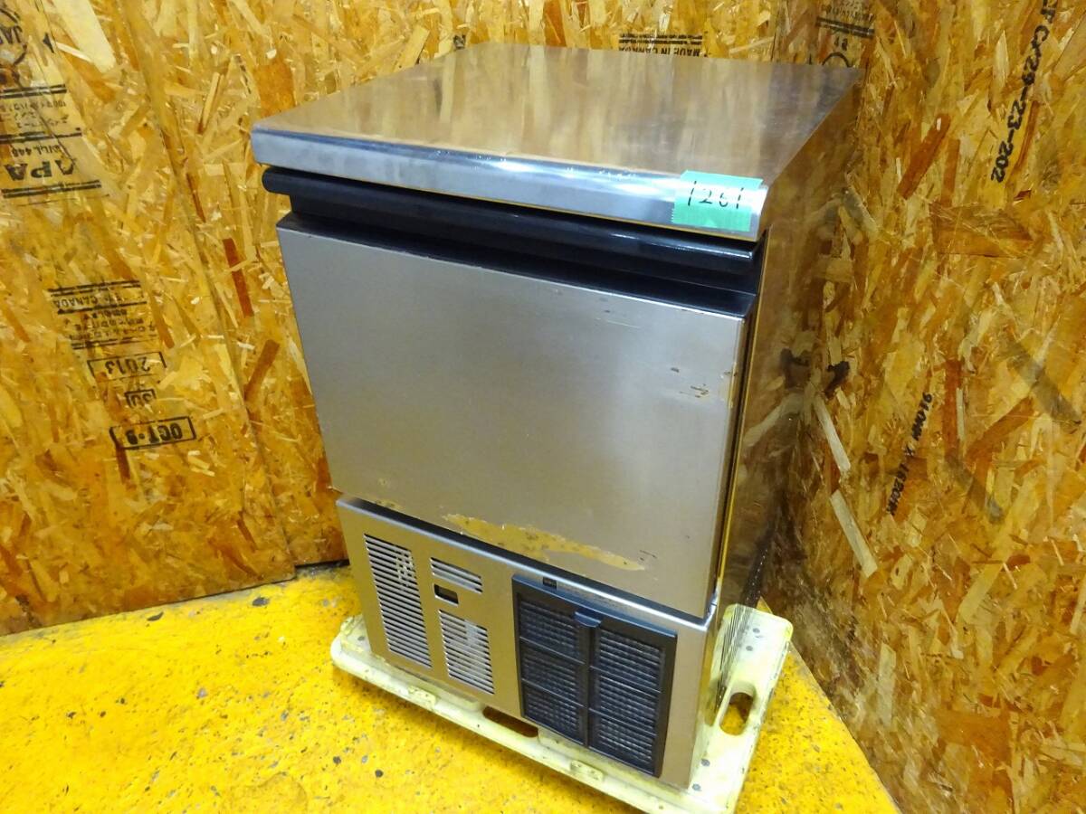 (1261)ホシザキ 製氷機 キューブアイスメーカー IM-35M 35kgタイプ W500D450H835 100V 業務用 中古 厨房 飲食店 店舗 お引き取りも歓迎