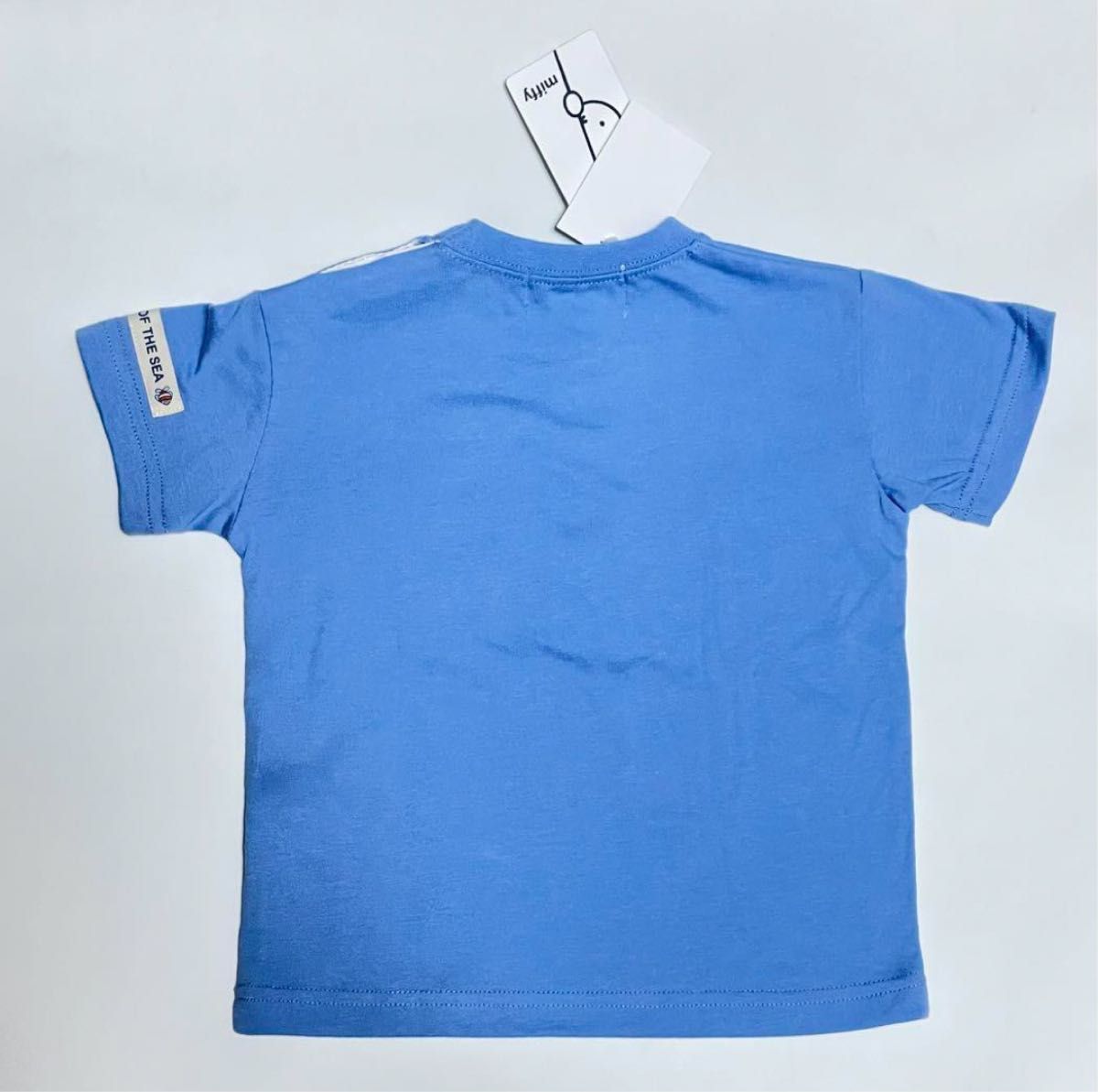 ミッフィー　Tシャツ　半袖　90 青　サカナ　タグ付き　miffy