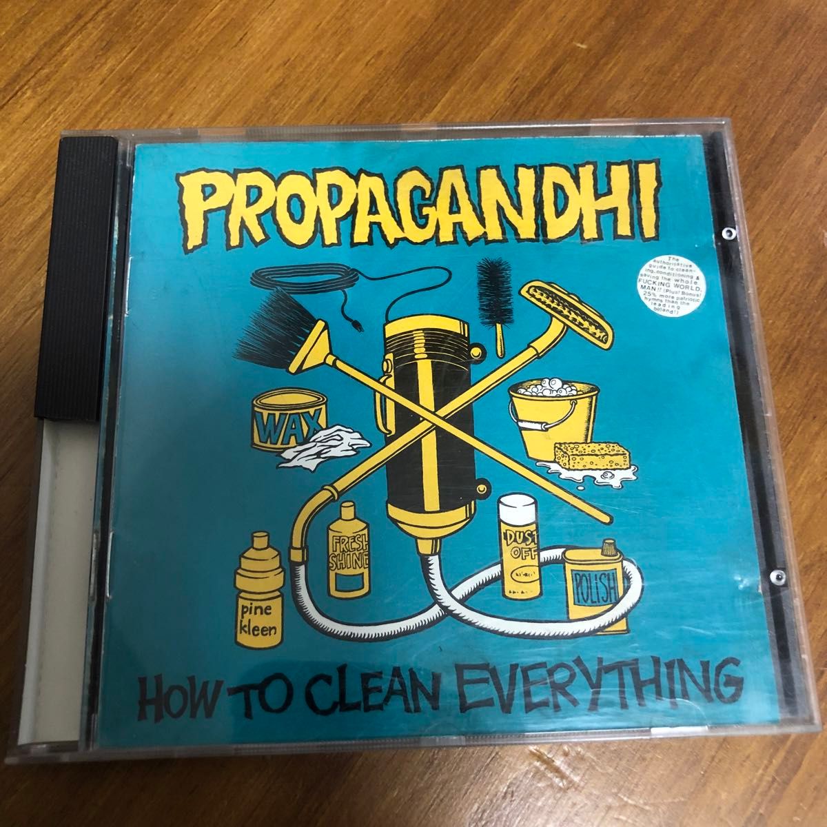CD PROPAGANDHI HOW TO clean everything NOFX RANCID