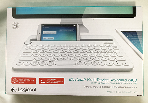  Logicool マルチデバイス Bluetooth キーボード K480 USED_画像3