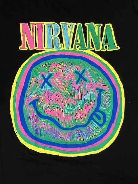 H&M × ニルヴァーナ NIRVANA マルチカラー Tシャツ L_画像2