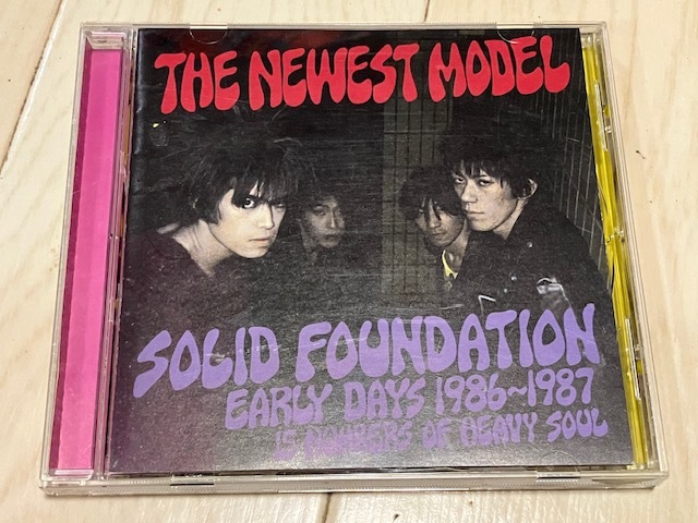 ニューエストモデル　NEWEST MODEL solid foundation early days 1986~1987_画像1