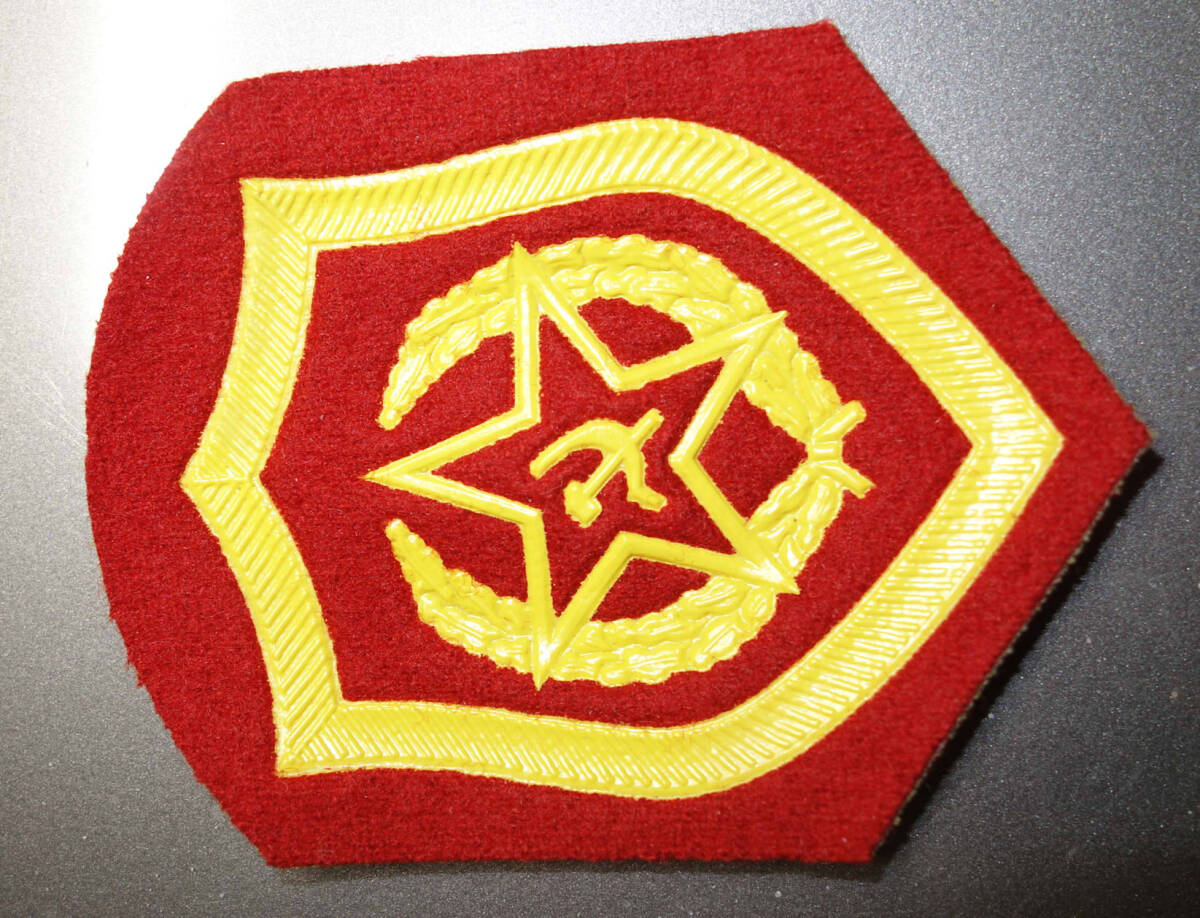 【実物】 肩章 襟章 袖章 セット　M69 制服 ソ連 ソビエト 上級軍曹_画像6