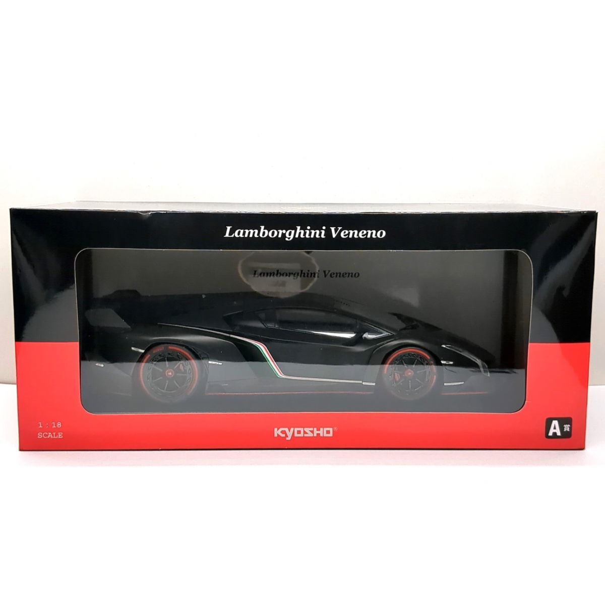 Lamborghini Veneno　ランボルギーニ ヴェネーノ　京商 A賞　 1/18 箱　フィルム剥がれ有り ◆3118/静岡清水店_画像1