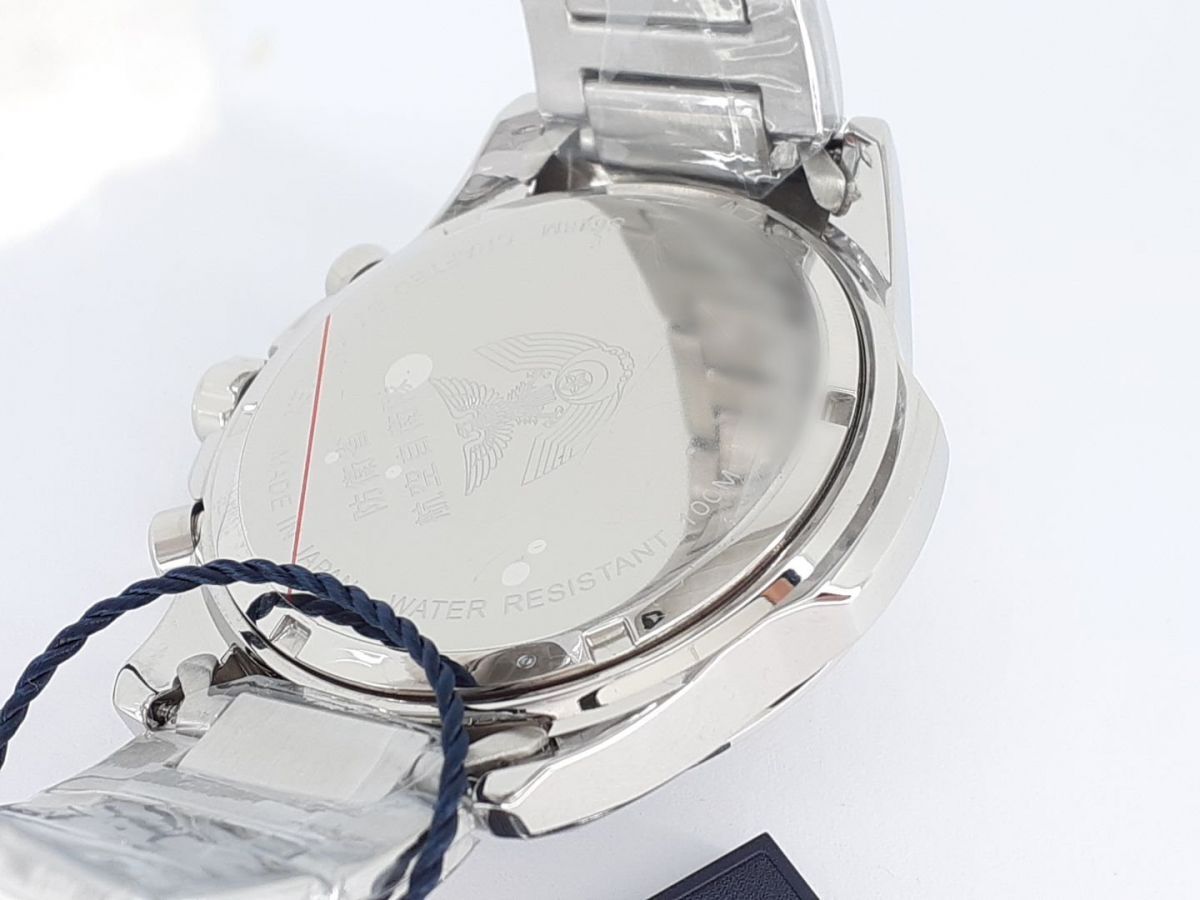 ケンテックス 航空自衛隊モデル クロノグラフ S648M-1 クォーツ メンズ 腕時計 KENTEX JASDF ◆3105/高林店 Sの画像7