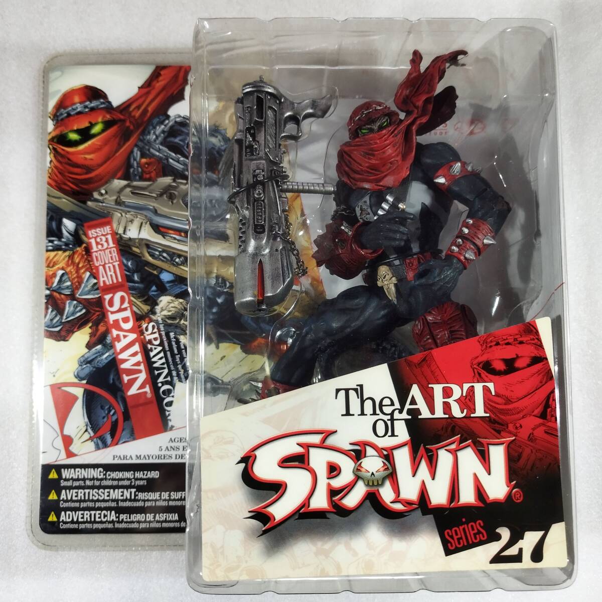 送料込み スポーン シリーズ27 【SPAWN ISSUE 131 COVER ART】 未開封品 カバーアート フィギュア マクファーレントイズ The ART of SPAWN_画像1