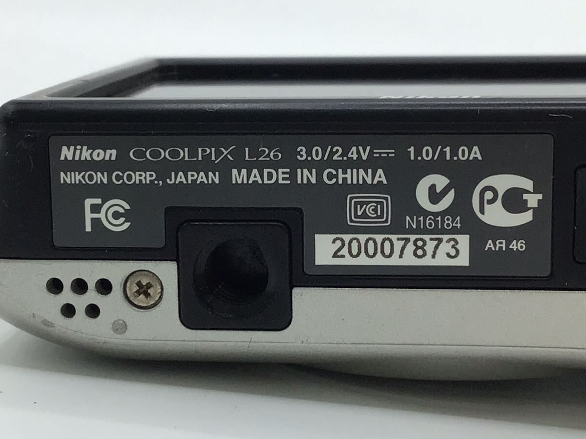 07873 Nikon ニコン COOLPIX L26 コンパクトデジタルカメラ 電池式の画像9
