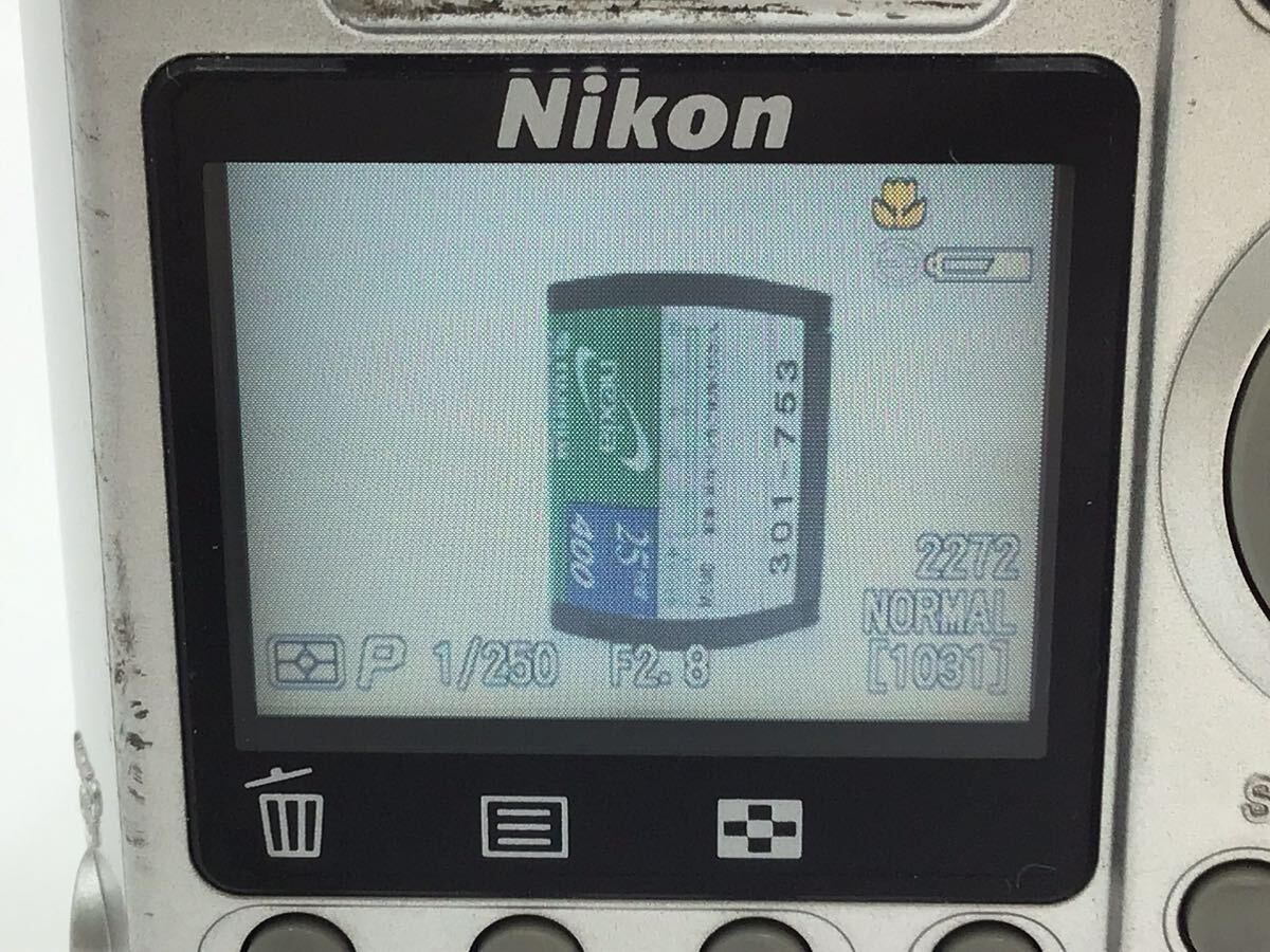 00773 【動作品】 Nikon ニコン COOLPIX 4300 コンパクトデジタルカメラの画像7