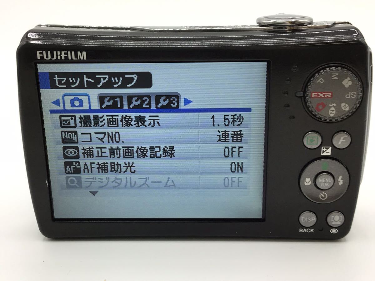 10314 【動作品】 FUJIFILM 富士フイルム FinePix F200EXR コンパクトデジタルカメラ バッテリー付属_画像6